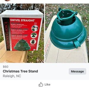 Green Christmas Tree Stand